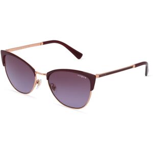 Luxottica VOGUE VO4251S Damen-Sonnenbrille Vollrand Browline Metall-Gestell, gold