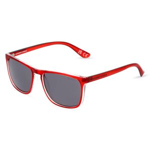 BoDe Design Superdry SHOCKWAVE Unisex-Sonnenbrille Vollrand Eckig Kunststoff-Gestell, rot