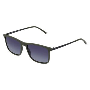 Eschenbach Humphrey’s 586133 Herren-Sonnenbrille Vollrand Eckig Kunststoff-Gestell, grün