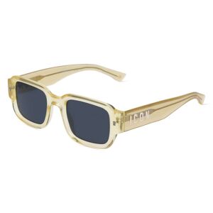 Safilo DSQUARED2 ICON 0009/S Herren-Sonnenbrille Vollrand Eckig Acetat-Gestell, gelb