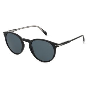 Safilo David Beckham DB 1139/S Herren-Sonnenbrille Vollrand Panto Acetat-Gestell, Schwarz