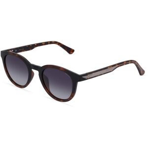 De Rigo POLICE POISPLF16 Herren-Sonnenbrille Vollrand Panto Kunststoff-Gestell, braun