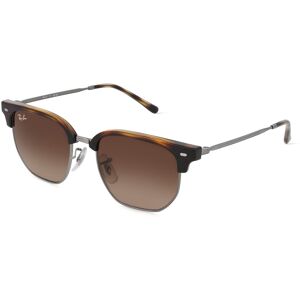 Luxottica RAY-BAN JUNIOR RJ9116S Unisex-Sonnenbrille Vollrand Eckig Acetat-Gestell, braun