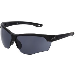 Safilo UNDER ARMOUR UA YARD DUAL Unisex-Sonnenbrille Vollrand Eckig Kunststoff-Gestell, schwarz