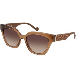 Marchon Germany Liu Jo LJ778S Unisex-Sonnenbrille Vollrand Butterfly Kunststoff-Gestell, braun