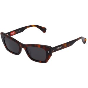 Thélios Deutschland KENZO KZ40162I Damen-Sonnenbrille Vollrand Butterfly Kunststoff-Gestell, braun