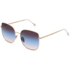 Safilo ISABEL MARANT IM 0014/S Damen-Sonnenbrille Vollrand Butterfly Metall-Gestell, gold