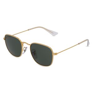 Luxottica Ray-Ban Junior RJ 9557S FRANK Jugend-Sonnenbrille Vollrand Panto Metall-Gestell, gold