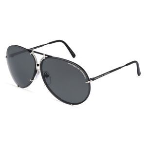 Rodenstock Porsche Design 8478 Herren-Sonnenbrille Vollrand Pilot Metall-Gestell, schwarz