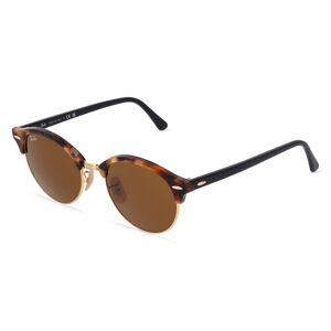 Luxottica Ray-Ban RB4246 Unisex-Sonnenbrille Vollrand Browline Acetat-Gestell, braun