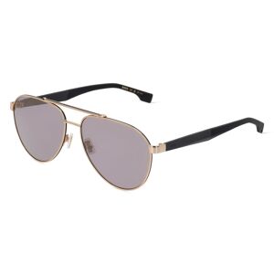 Safilo BOSS 1485/S Herren-Sonnenbrille Vollrand Pilot Metall-Gestell, gold