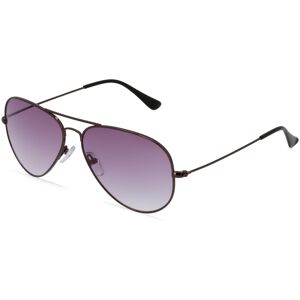 Fielmann ROW Fielmann BD 277 SUN CL Unisex-Sonnenbrille Vollrand Pilot Edelstahl-Gestell, grau