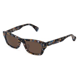 Thélios Deutschland KENZO KZ40154U Unisex-Sonnenbrille Vollrand Eckig Kunststoff-Gestell, schwarz