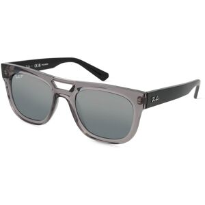 Luxottica Ray-Ban RB4426 Unisex-Sonnenbrille Vollrand Eckig Acetat-Gestell, transparent