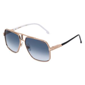 Safilo CARRERA 1055/S Herren-Sonnenbrille Vollrand Pilot Metall-Gestell, Gold