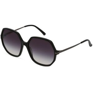 Fielmann ROW Fielmann LD 025 SUN FA Damen-Sonnenbrille Vollrand Eckig Acetat-Gestell, schwarz