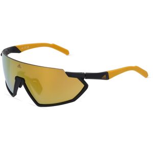 Marcolin Deutschland ADIDAS SP0041 Unisex-Sonnenbrille Vollrand Monoscheibe Kunststoff-Gestell, schwarz