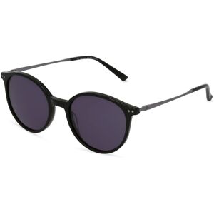 Fielmann ROW Fielmann BD 486 SUN CL Unisex-Sonnenbrille Vollrand Panto Acetat-Gestell, schwarz