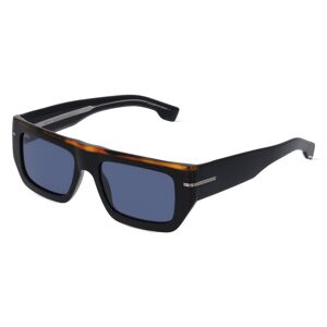 Safilo BOSS 1502/S Herren-Sonnenbrille Vollrand Eckig Acetat-Gestell, braun