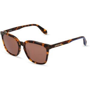 Marcolin Deutschland Adidas OR0061 Unisex-Sonnenbrille Vollrand Eckig Kunststoff-Gestell, braun