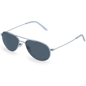 Fielmann ROW Fielmann BD 039 MOD SUN CL Unisex-Sonnenbrille Vollrand Pilot Metall-Gestell, silber