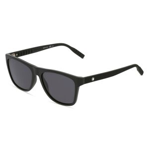 Kering Eyewear Montblanc MB0062S Herren-Sonnenbrille Vollrand Eckig Kunststoff-Gestell, schwarz