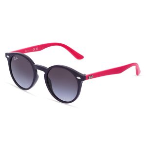 Luxottica Ray-Ban Junior RJ 9064S Kinder-Sonnenbrille Vollrand Panto Kunststoff-Gestell, lila