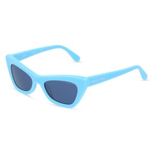 Luxottica Vogue eyewear VO5415S Damen-Sonnenbrille Vollrand Butterfly Acetat-Gestell, blau