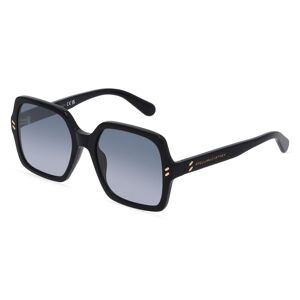 Thélios Deutschland STELLA MCCARTNEY SC40040I Damen-Sonnenbrille Vollrand Eckig Bio-Acetat-Gestell, schwarz