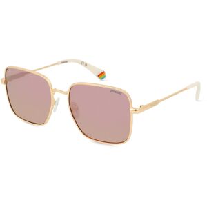 Safilo POLAROID PLD 6194/S/X Damen-Sonnenbrille Vollrand Eckig Metall-Gestell, pink