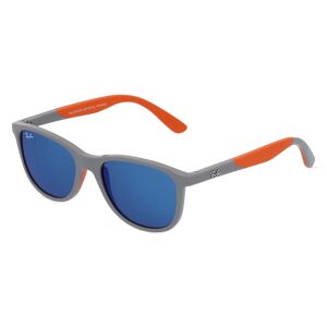 Luxottica RAY BAN JUNIOR RJ9077S Jugend-Sonnenbrille Vollrand Eckig Bio-Kunststoff-Gestell, grau