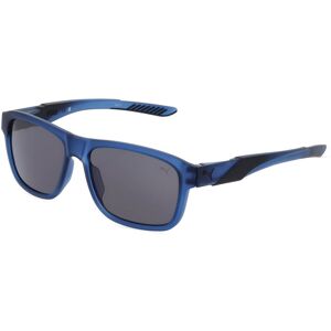 Kering Eyewear PUMA PU0377S Herren-Sonnenbrille Vollrand Eckig Kunststoff-Gestell, blau