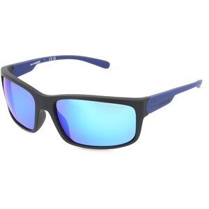 Luxottica Arnette 0AN4242 Herren-Sonnenbrille Vollrand Eckig Kunststoff-Gestell, schwarz