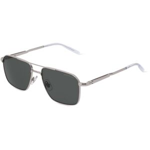 Kering Eyewear MONTBLANC MB0278S Herren-Sonnenbrille Vollrand Pilot Metall-Gestell, silber