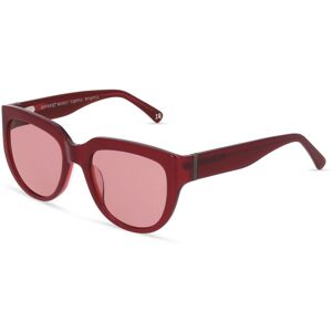 BoDe Design Botaniq -7001 Damen-Sonnenbrille Vollrand Butterfly Bio-Acetat-Gestell, pink