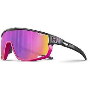 Julbo Unisex Rush Sunglasses, Schwarz/Rosa, One Size