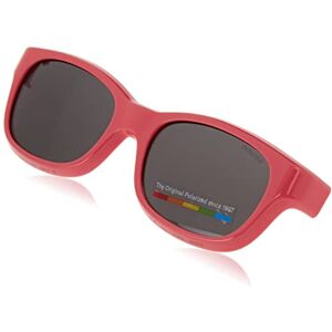 Polaroid Unisex PLD K006 Cl-on Sunglasses, 35J/M9 PINK, 45