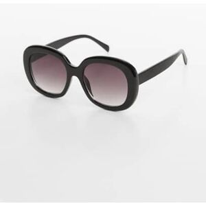 Mango Sonnenbrille mit Maxi-Gestell - Schwarz - U - weiblich