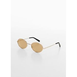 Mango Runde Sonnenbrille - Gold - U - weiblich