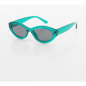 Mango Sonnenbrille im Retro-Stil - Petrolblau - U - weiblich