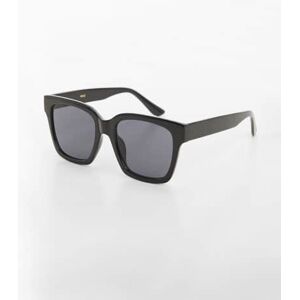 Mango Sonnenbrille mit viereckiger Brillenfassung - Schwarz - U - weiblich