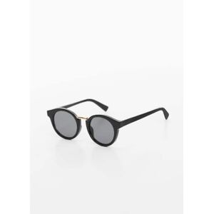 Mango Sonnenbrille mit Metallsteg - Schwarz - U - weiblich