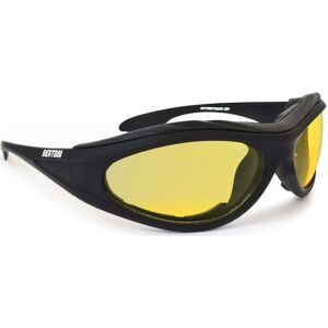 Bertoni AF125A Sonnenbrille Einheitsgröße Schwarz Gelb