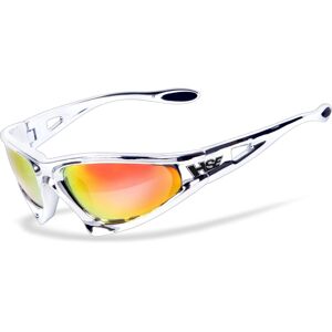 HSE SportEyes Falcon-X Sonnenbrille Einheitsgröße Rot