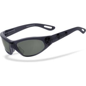 Helly Bikereyes Black Angel Tribal Polarisierte Sonnenbrille Einheitsgröße Grau