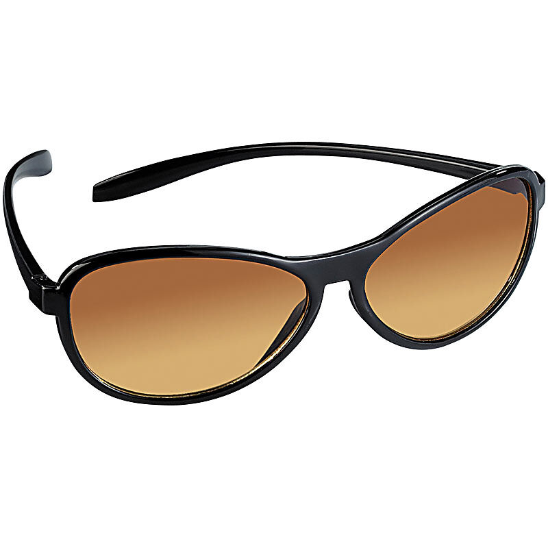 Pearl Kontrast-verstärkende Sonnenbrille, helle Gläser, polarisiert, UV 380