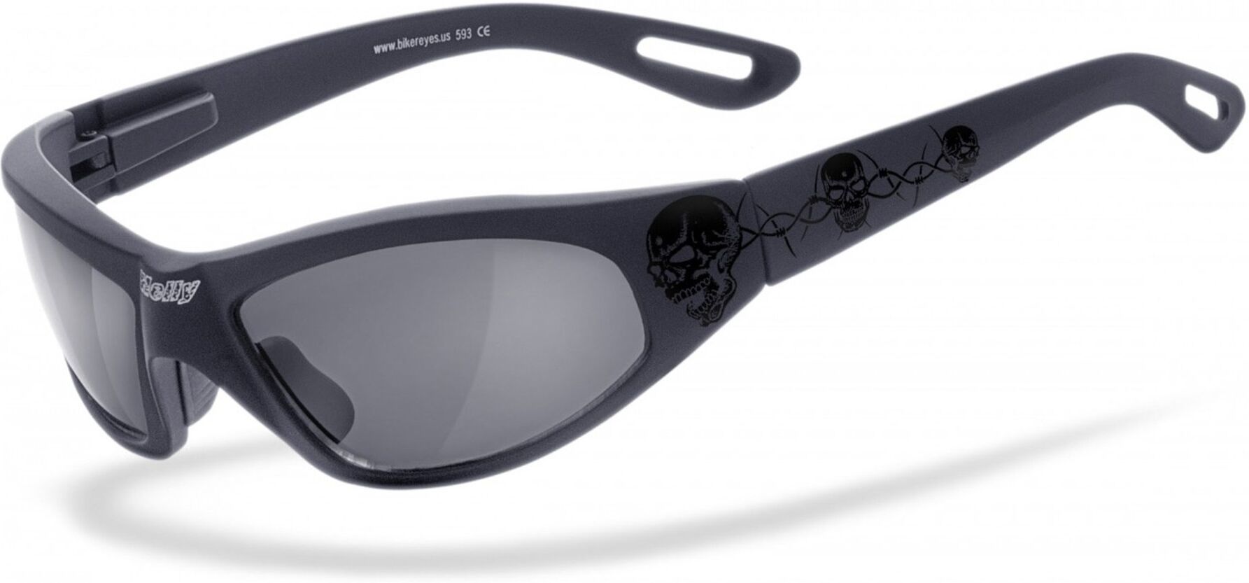 Helly Bikereyes Black Angel Sonnenbrille Einheitsgröße Schwarz