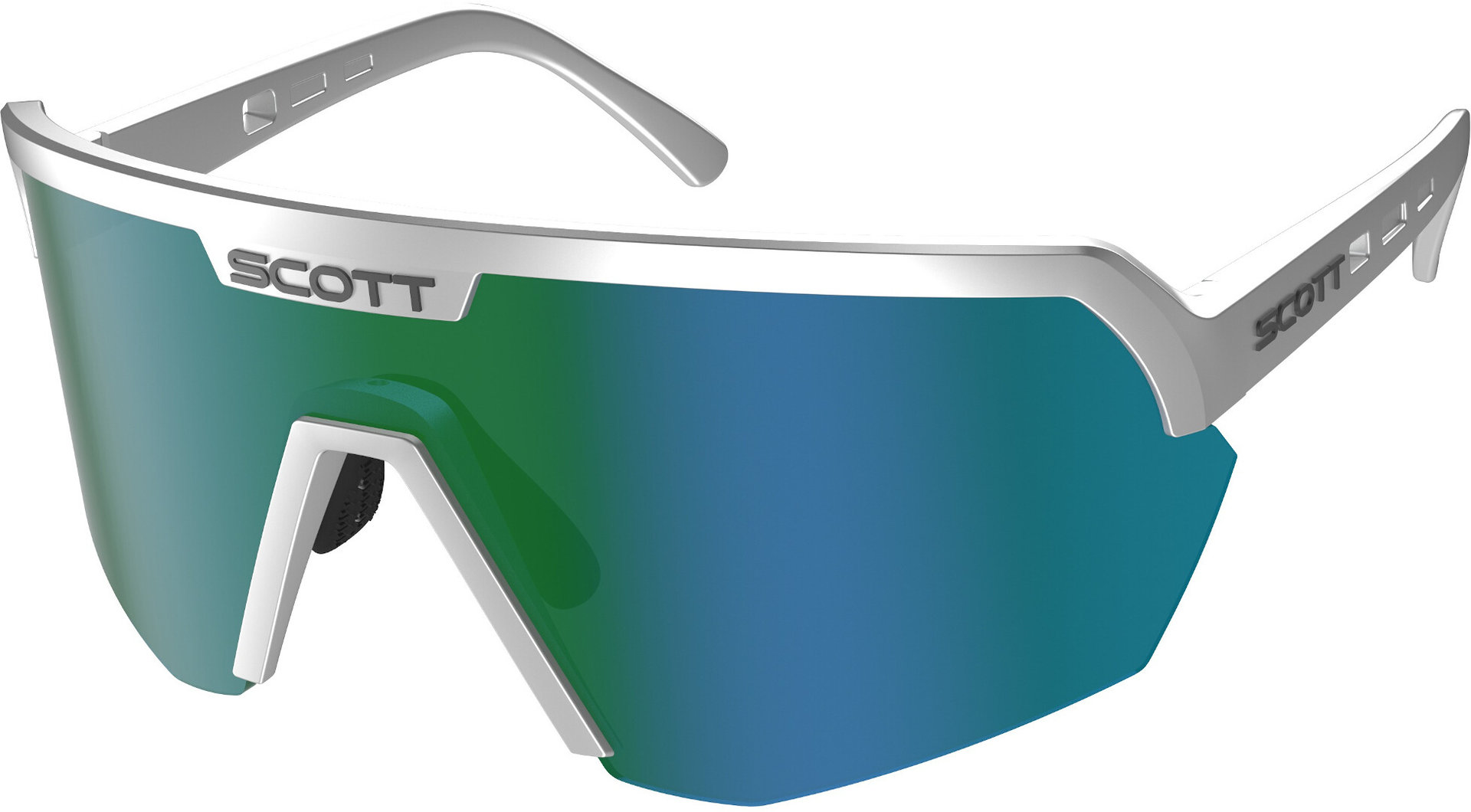 Scott Sport Shield Supersonic Edition Sonnenbrille Einheitsgröße Silber