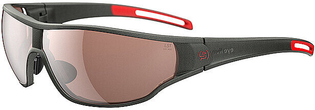 EVIL EYE Sportbrille Fusor Dark Olive Metallic 3 olive   E006-6500 Auf Lager Unisex EG