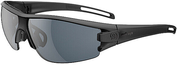 EVIL EYE Sportbrille Trace Black Matt 3 schwarz   Größe: L   E002-9000 Auf Lager Unisex L